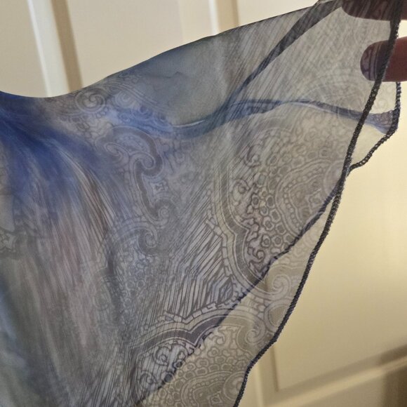 ONE WORLD SHEER TOP WITH TANK   PETITE LG  NWOT - Picture 4 of 7